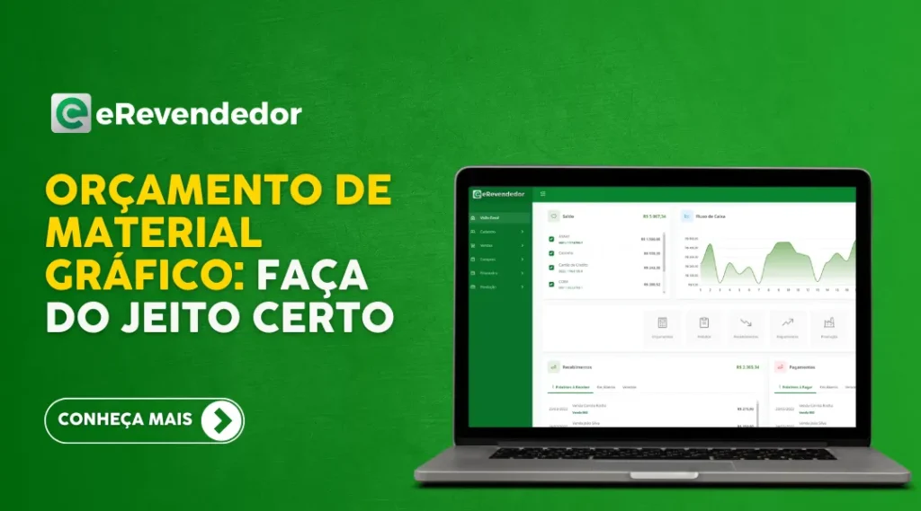 Orçamentos com o eRevendedor